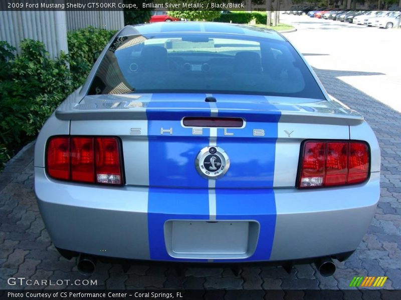  2009 Mustang Shelby GT500KR Coupe Brilliant Silver Metallic
