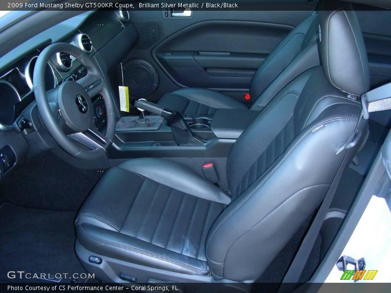  2009 Mustang Shelby GT500KR Coupe Black/Black Interior