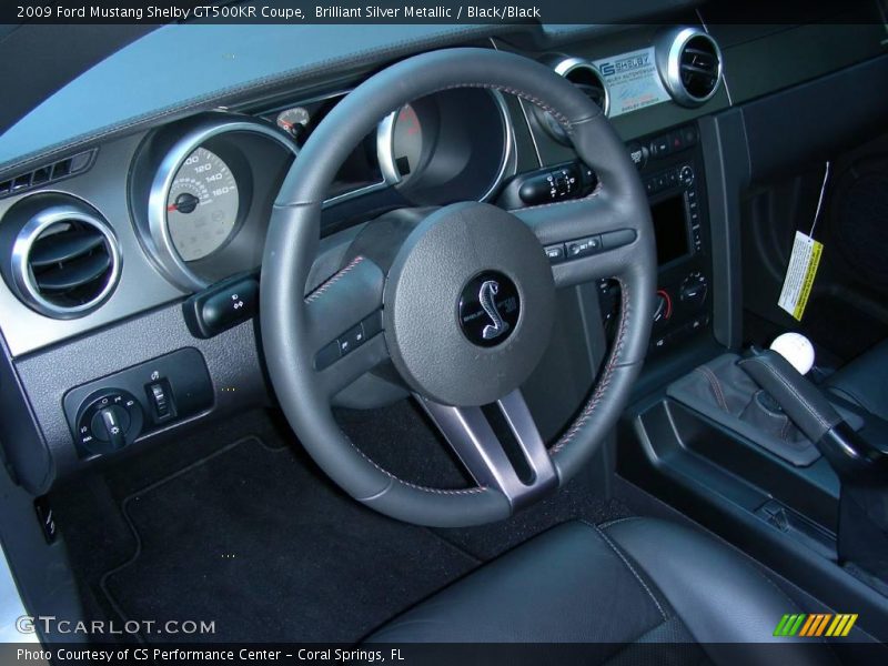  2009 Mustang Shelby GT500KR Coupe Steering Wheel