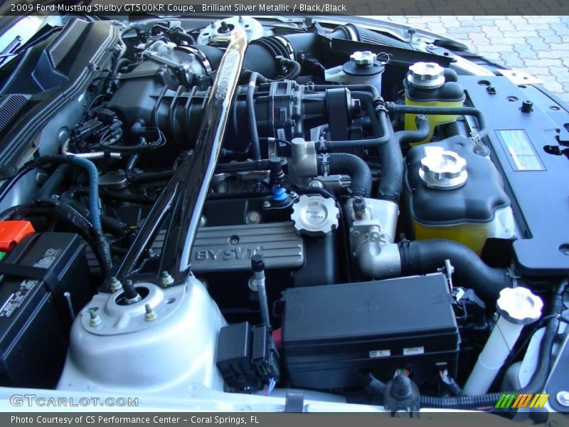 2009 Mustang Shelby GT500KR Coupe Engine - 5.4 Liter KR Supercharged DOHC 32-Valve V8