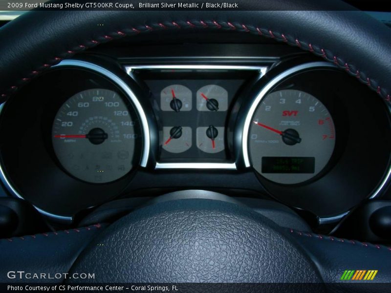  2009 Mustang Shelby GT500KR Coupe Shelby GT500KR Coupe Gauges