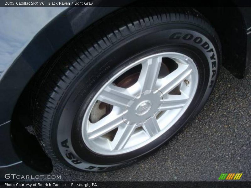 Black Raven / Light Gray 2005 Cadillac SRX V6