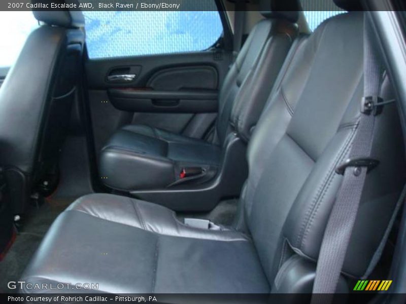 Black Raven / Ebony/Ebony 2007 Cadillac Escalade AWD