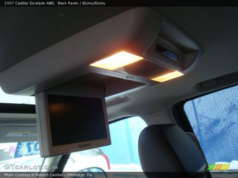 Black Raven / Ebony/Ebony 2007 Cadillac Escalade AWD