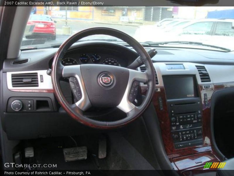 Black Raven / Ebony/Ebony 2007 Cadillac Escalade AWD