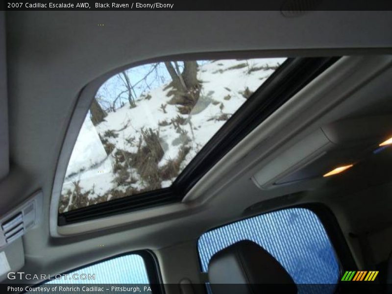 Black Raven / Ebony/Ebony 2007 Cadillac Escalade AWD