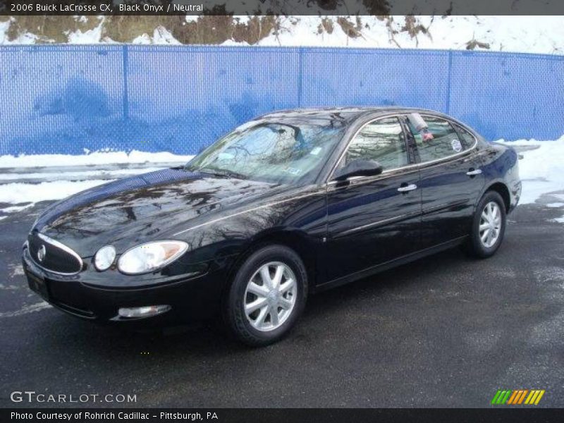 Black Onyx / Neutral 2006 Buick LaCrosse CX