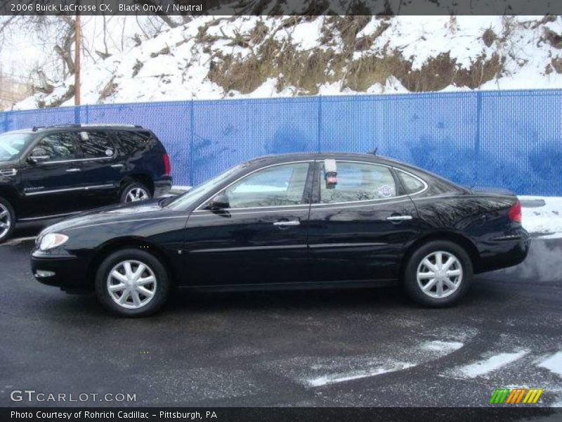 Black Onyx / Neutral 2006 Buick LaCrosse CX