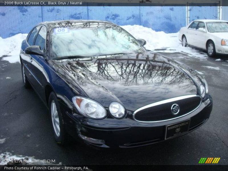 Black Onyx / Neutral 2006 Buick LaCrosse CX