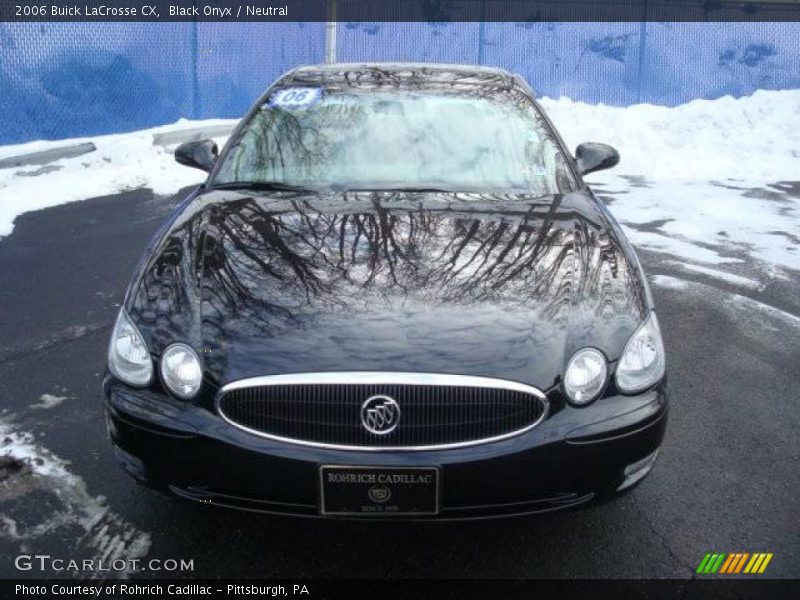 Black Onyx / Neutral 2006 Buick LaCrosse CX