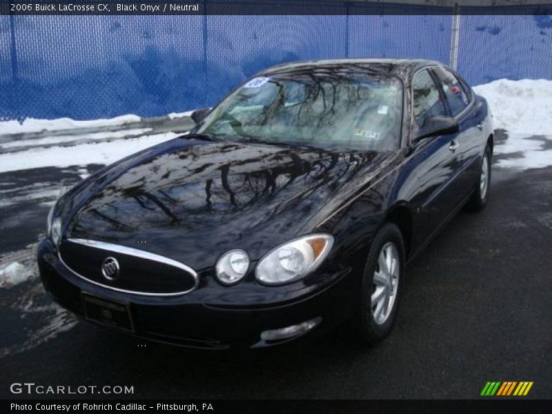 Black Onyx / Neutral 2006 Buick LaCrosse CX