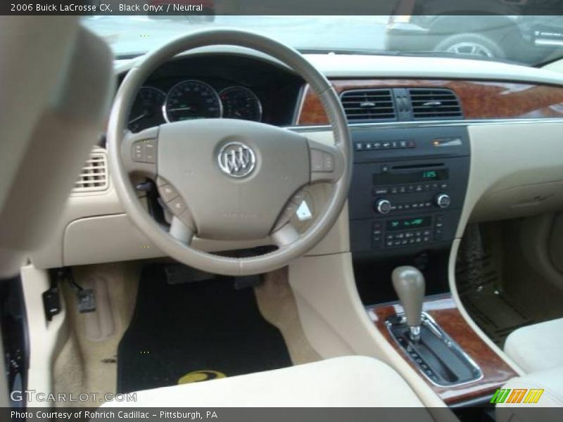 Black Onyx / Neutral 2006 Buick LaCrosse CX