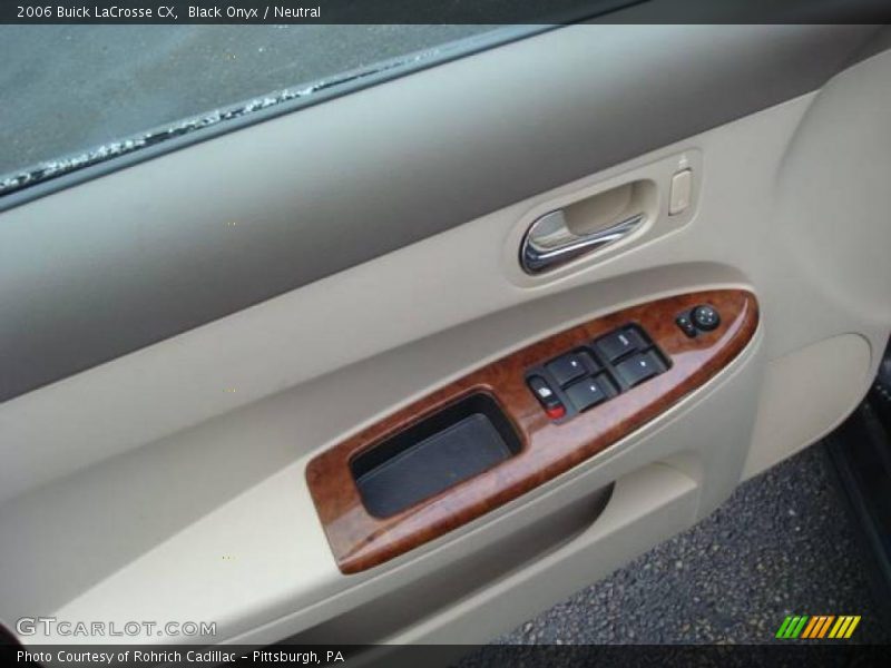 Black Onyx / Neutral 2006 Buick LaCrosse CX
