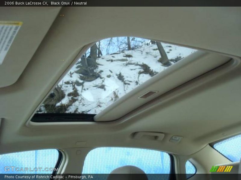 Black Onyx / Neutral 2006 Buick LaCrosse CX