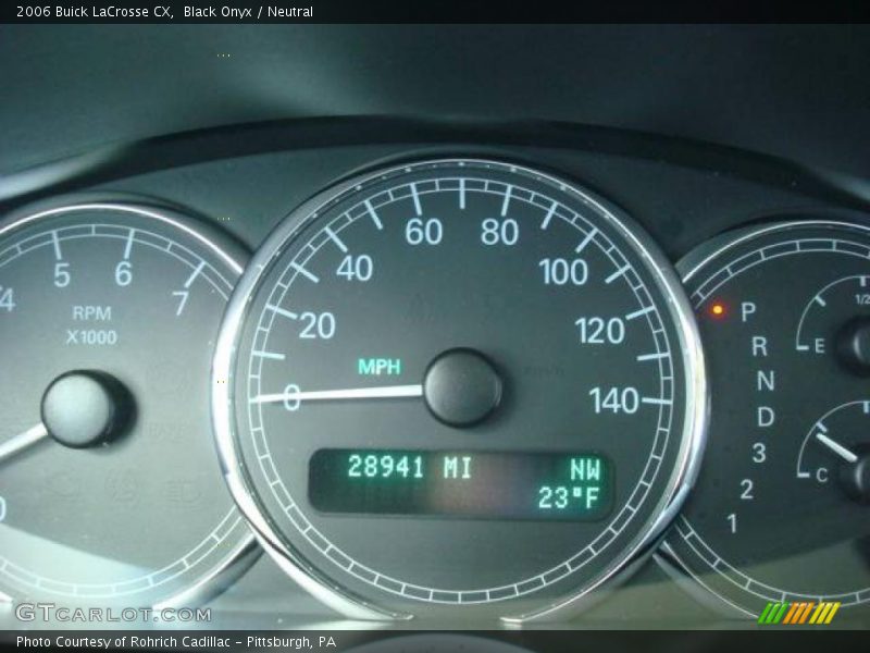 Black Onyx / Neutral 2006 Buick LaCrosse CX