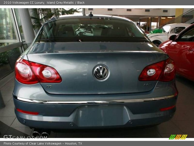 Island Grey Metallic / Black 2010 Volkswagen CC Luxury