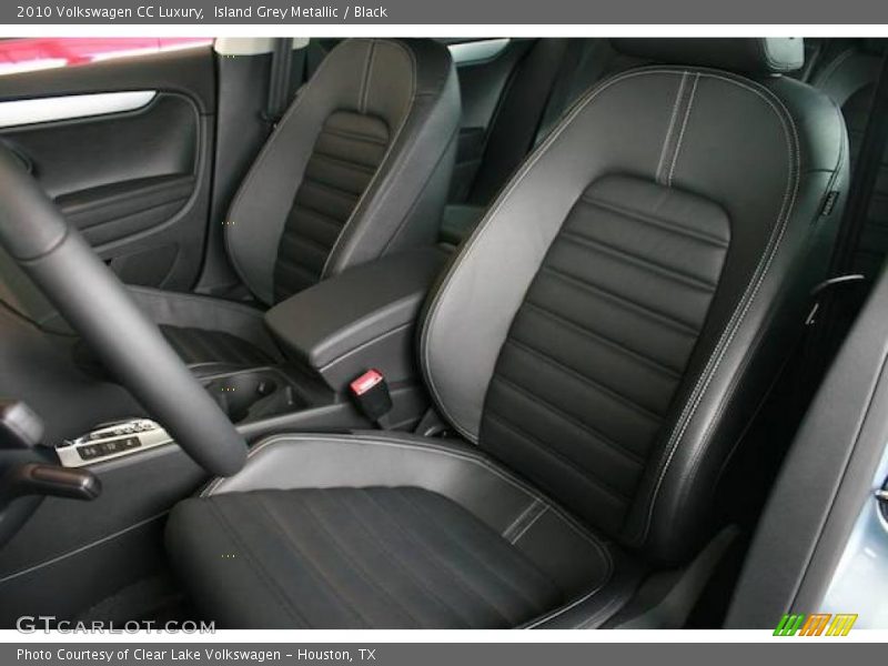 Island Grey Metallic / Black 2010 Volkswagen CC Luxury
