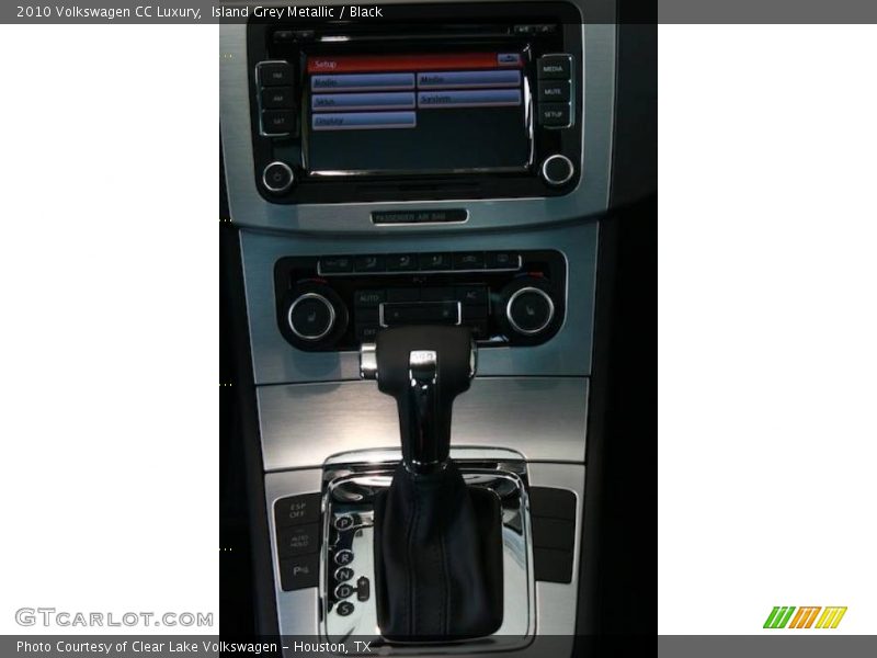 Island Grey Metallic / Black 2010 Volkswagen CC Luxury