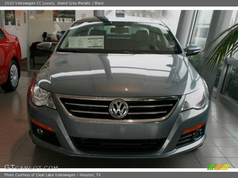 Island Grey Metallic / Black 2010 Volkswagen CC Luxury