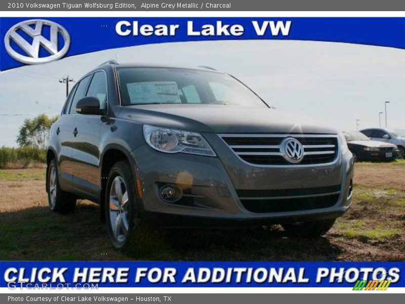 Alpine Grey Metallic / Charcoal 2010 Volkswagen Tiguan Wolfsburg Edition