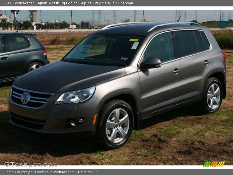 Alpine Grey Metallic / Charcoal 2010 Volkswagen Tiguan Wolfsburg Edition