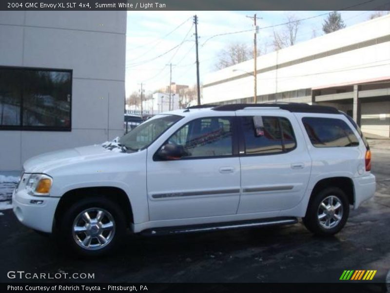 Summit White / Light Tan 2004 GMC Envoy XL SLT 4x4