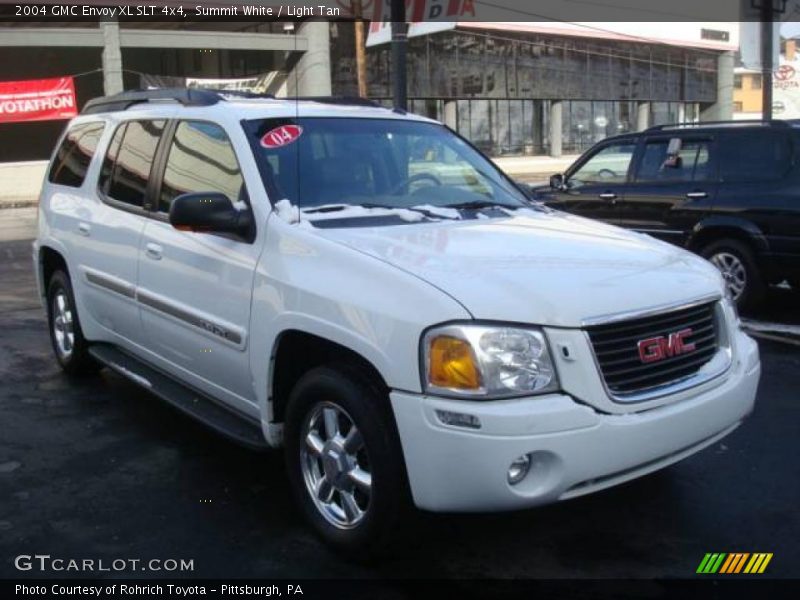 Summit White / Light Tan 2004 GMC Envoy XL SLT 4x4