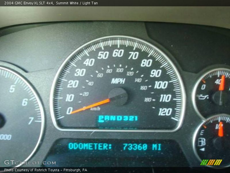 Summit White / Light Tan 2004 GMC Envoy XL SLT 4x4