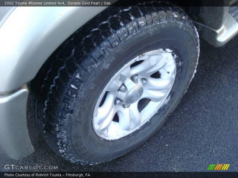 Dorado Gold Pearl / Oak 2002 Toyota 4Runner Limited 4x4