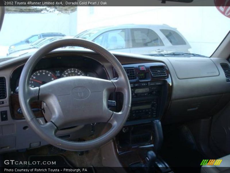 Dorado Gold Pearl / Oak 2002 Toyota 4Runner Limited 4x4