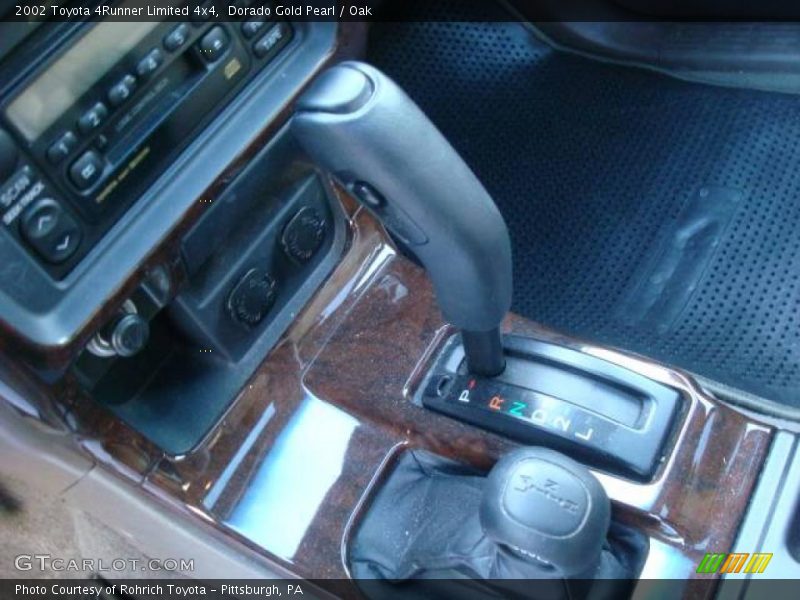 Dorado Gold Pearl / Oak 2002 Toyota 4Runner Limited 4x4