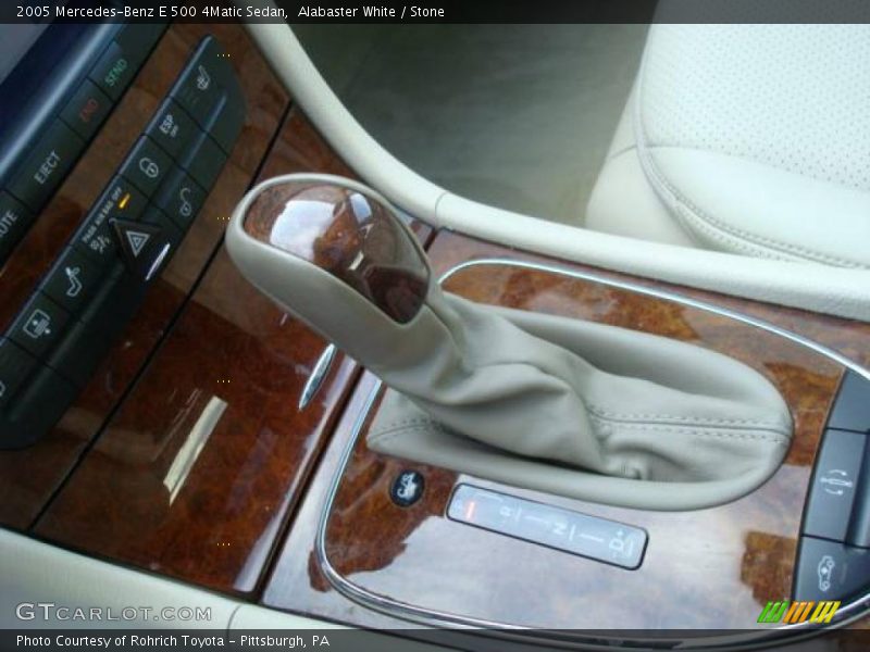 Alabaster White / Stone 2005 Mercedes-Benz E 500 4Matic Sedan