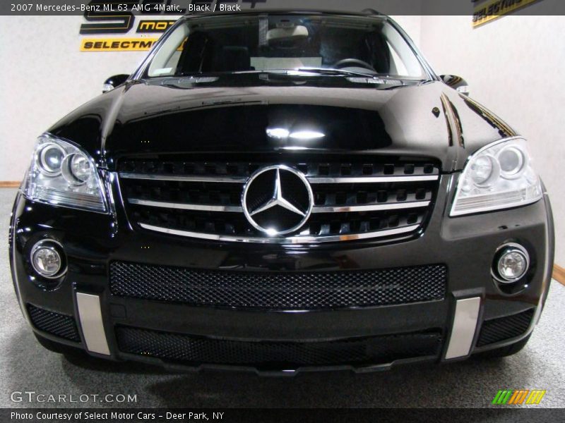 Black / Black 2007 Mercedes-Benz ML 63 AMG 4Matic