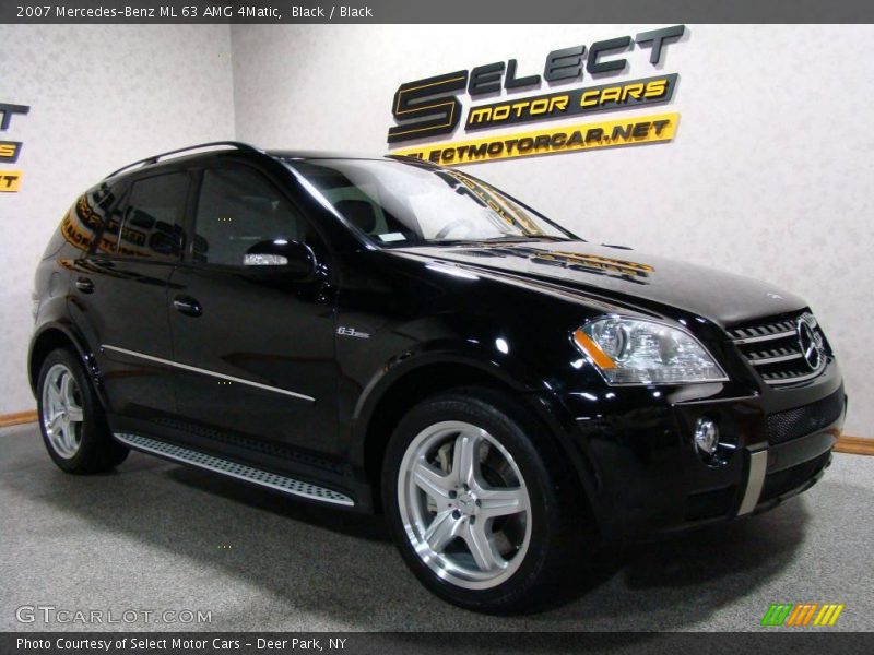 Black / Black 2007 Mercedes-Benz ML 63 AMG 4Matic