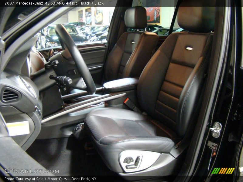Black / Black 2007 Mercedes-Benz ML 63 AMG 4Matic