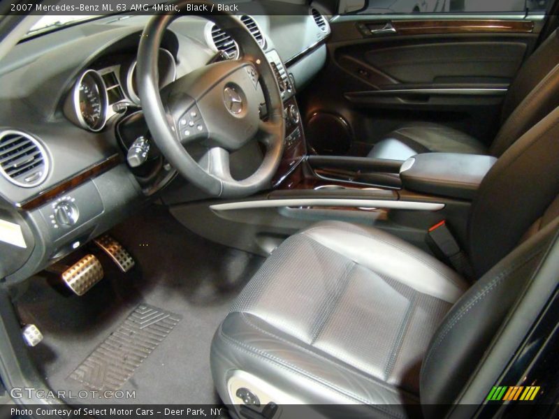 Black / Black 2007 Mercedes-Benz ML 63 AMG 4Matic