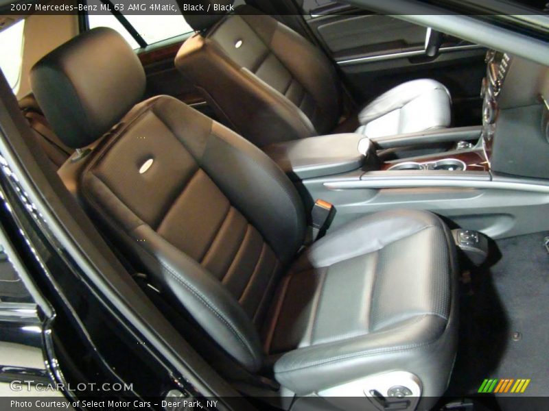 Black / Black 2007 Mercedes-Benz ML 63 AMG 4Matic
