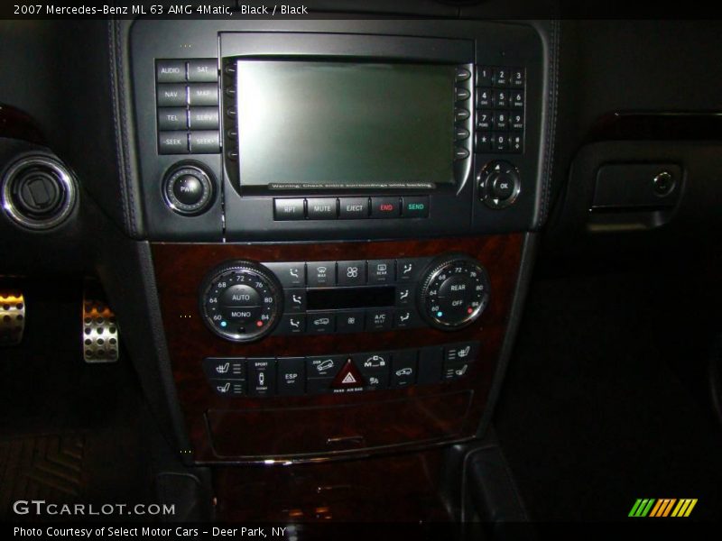 Black / Black 2007 Mercedes-Benz ML 63 AMG 4Matic
