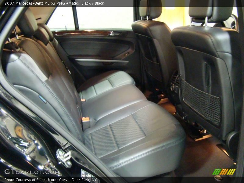 Black / Black 2007 Mercedes-Benz ML 63 AMG 4Matic