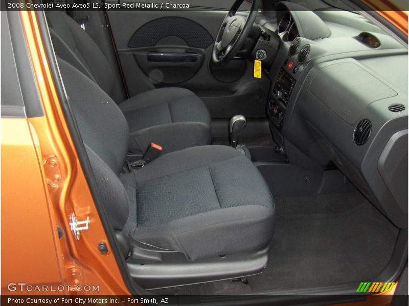 Sport Red Metallic / Charcoal 2008 Chevrolet Aveo Aveo5 LS