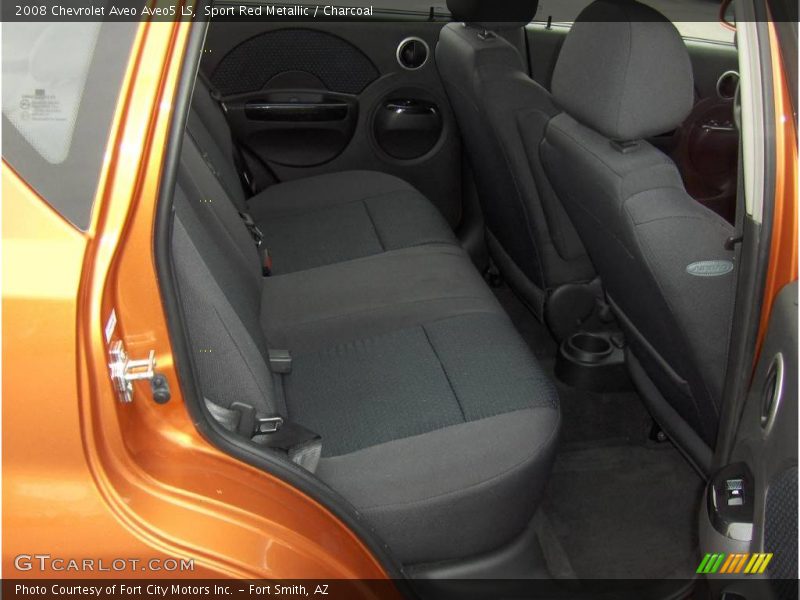 Sport Red Metallic / Charcoal 2008 Chevrolet Aveo Aveo5 LS