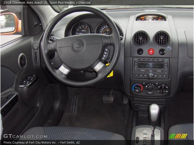 Sport Red Metallic / Charcoal 2008 Chevrolet Aveo Aveo5 LS
