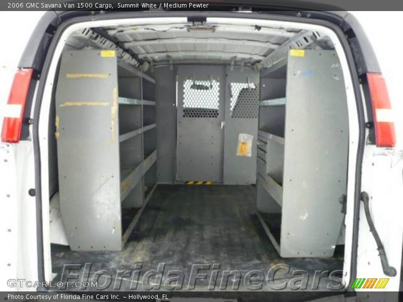 Summit White / Medium Pewter 2006 GMC Savana Van 1500 Cargo