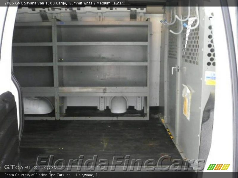 Summit White / Medium Pewter 2006 GMC Savana Van 1500 Cargo