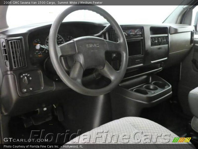 Summit White / Medium Pewter 2006 GMC Savana Van 1500 Cargo