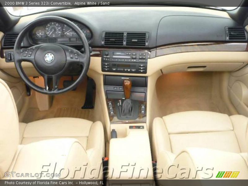 Alpine White / Sand 2000 BMW 3 Series 323i Convertible
