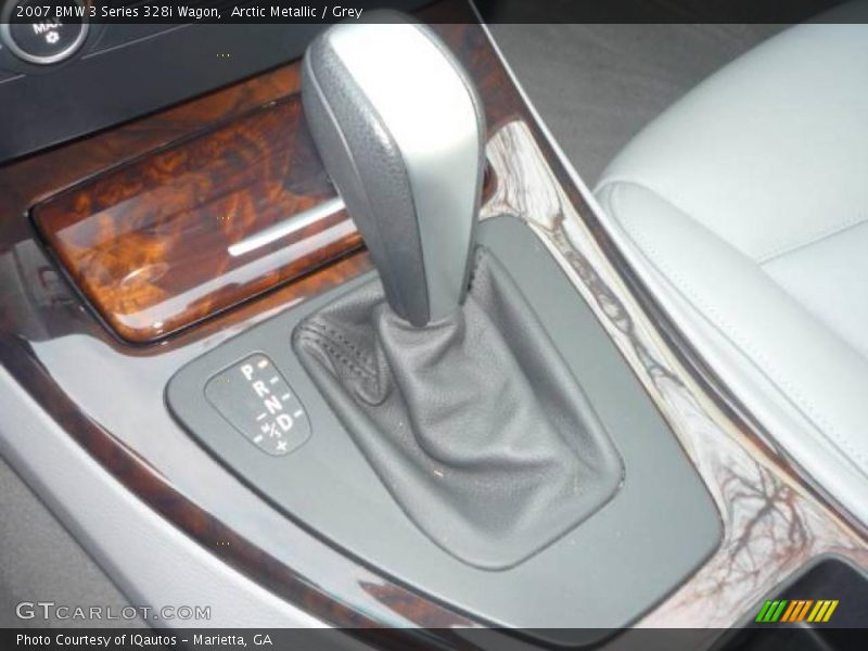 Arctic Metallic / Grey 2007 BMW 3 Series 328i Wagon