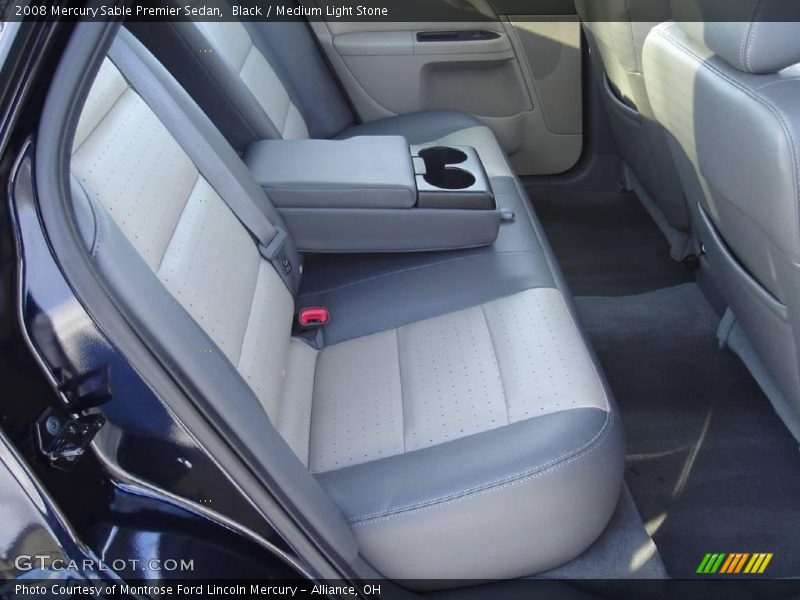 Black / Medium Light Stone 2008 Mercury Sable Premier Sedan
