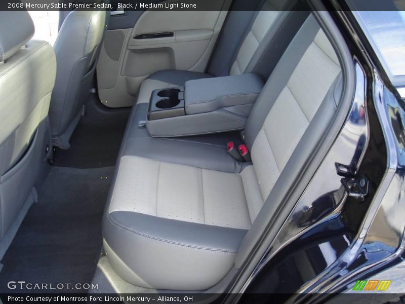 Black / Medium Light Stone 2008 Mercury Sable Premier Sedan