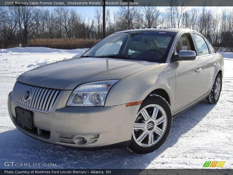 Smokestone Metallic / Medium Light Stone 2009 Mercury Sable Premier Sedan